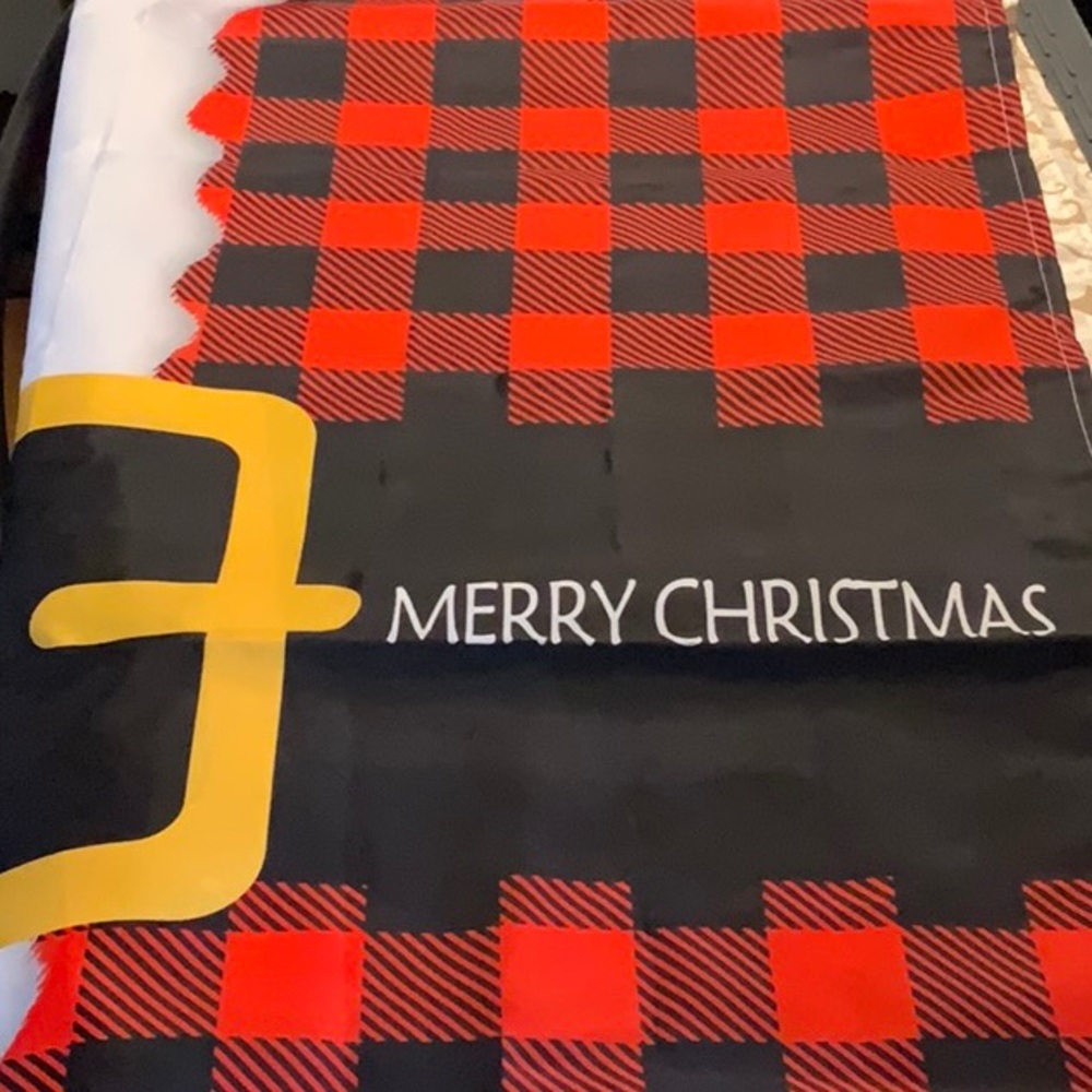 3$🤩Christmas Plaid Tablecloth